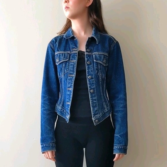 Cropped Denim Jacket - Picture 1 of 2